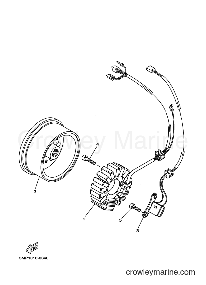 2001 Dirt Bike XT225 - XT225 (4BEX) [010] - GENERATOR