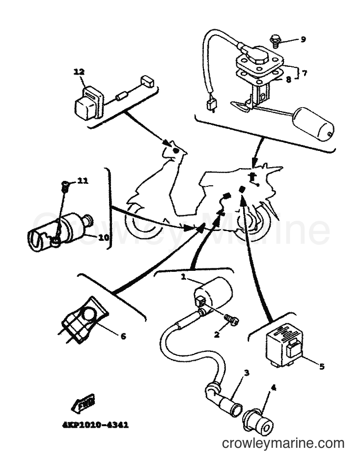 Yamaha Motors XC125TR (4THJ) [010] - ELECTRICAL 2