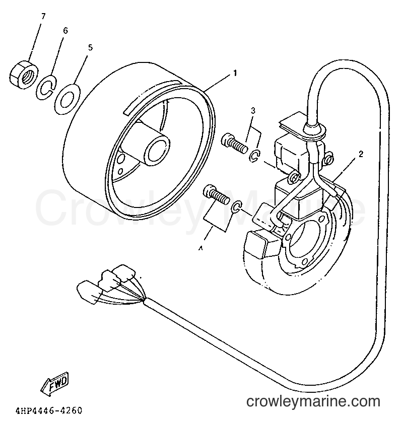 1996 Scooter CW50RSP - CW50RSP (4WS1) [999] - ELECTRICAL 1