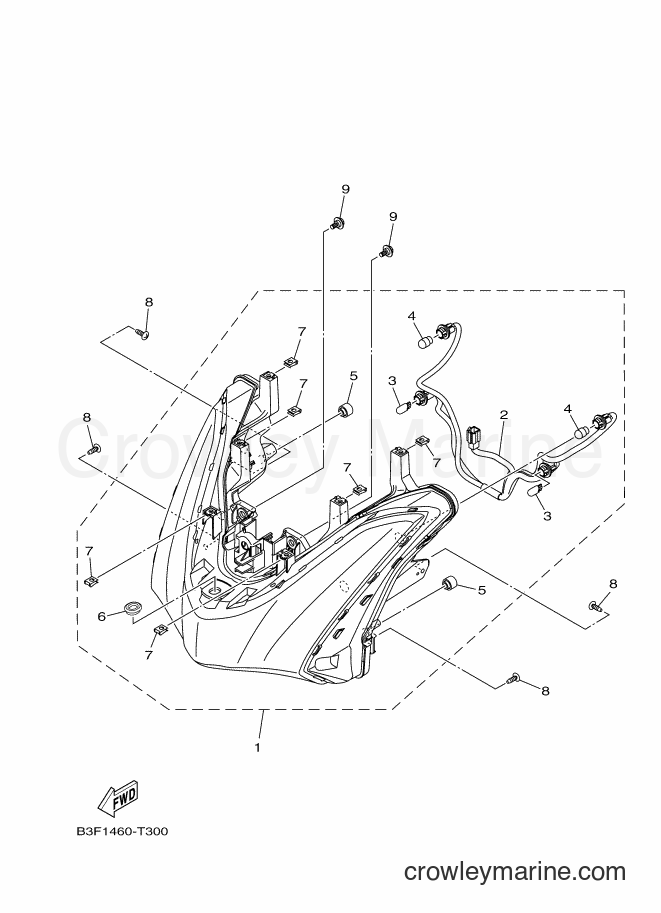 2018 Street Bike GDS125-I - GDS125-I (B3F1) [010] - HEADLIGHT