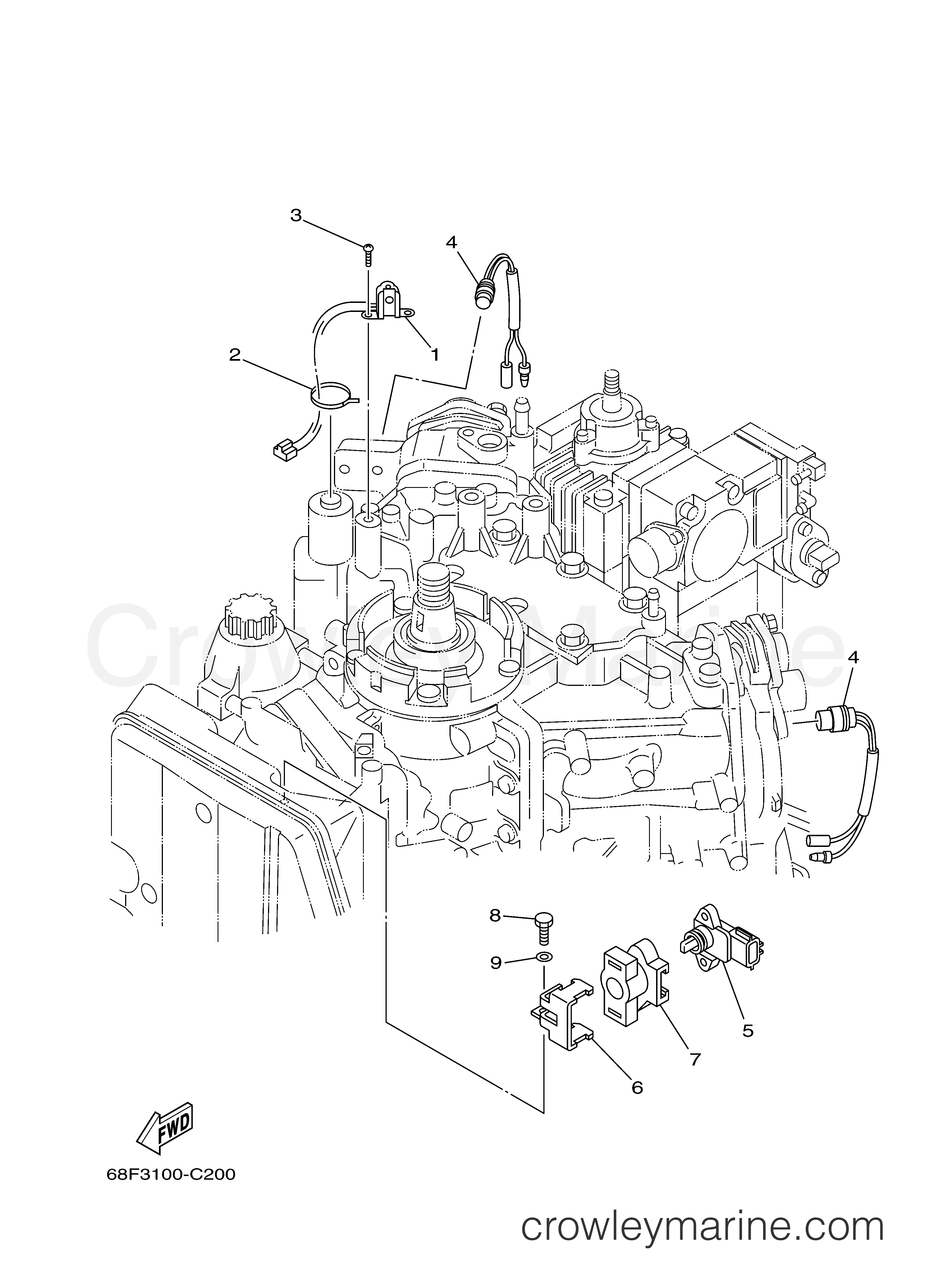 Yamaha Motors Z200TXR - ELECTRICAL 4