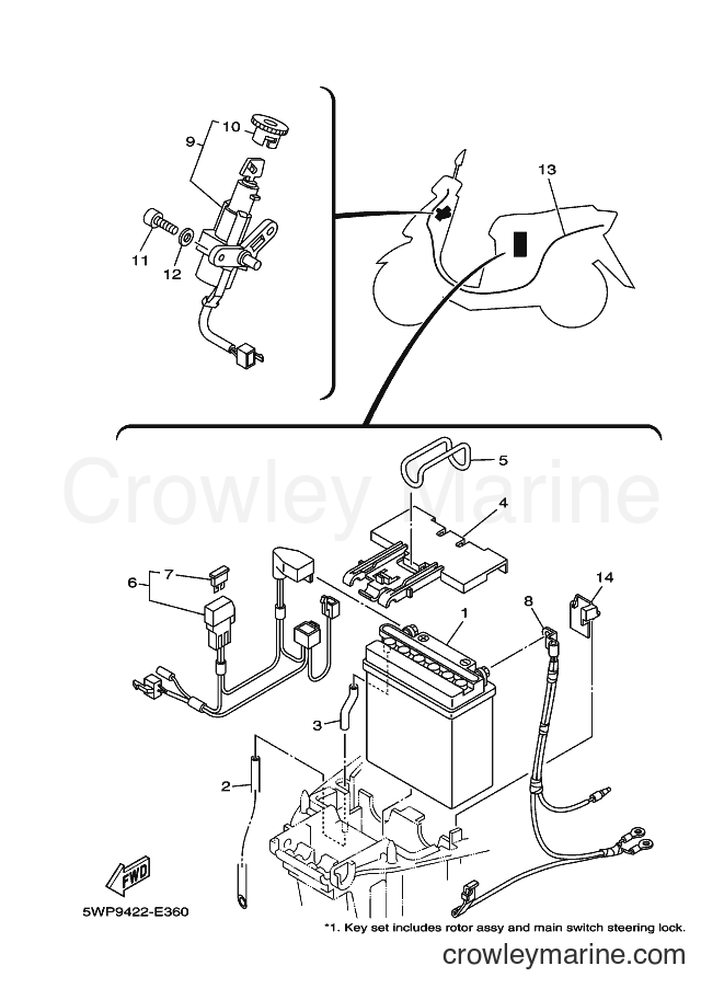 Yamaha Motors AL115C (5WP9) [010] - ELECTRICAL 1