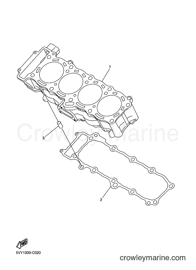 2015 Street Bike FZ1-S - FZ1-S (2DVB) [010] - CYLINDER