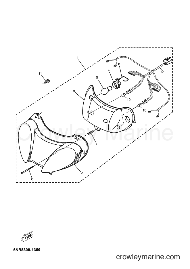 Yamaha Motors YP180E (5XM2) [060] - HEADLIGHT