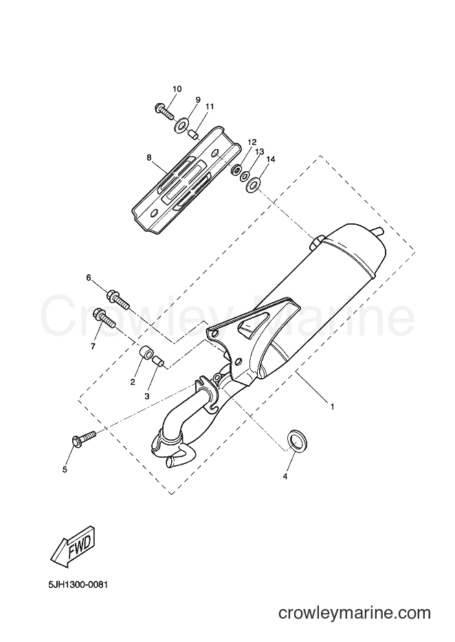 2002 Scooter EW50 - EW50 (5JH6) [030] - EXHAUST