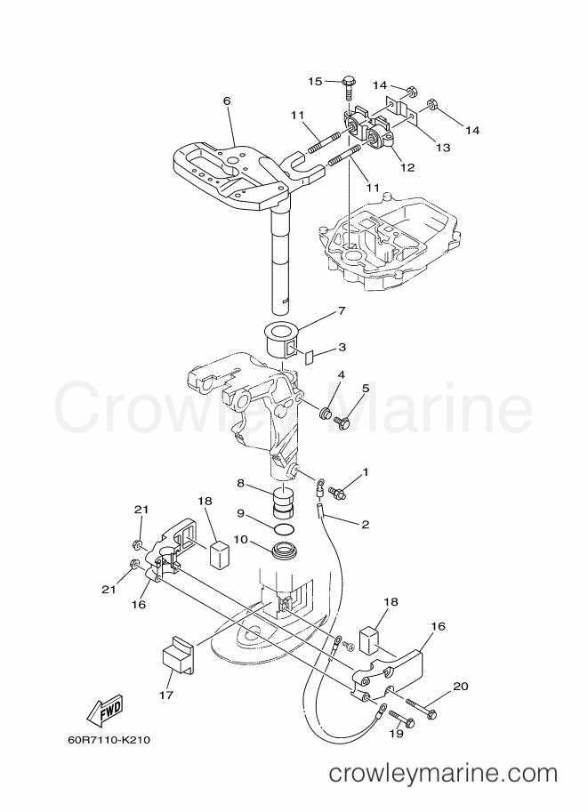 Yamaha Motors F8CMHL (60R8) [080] - BRACKET 2