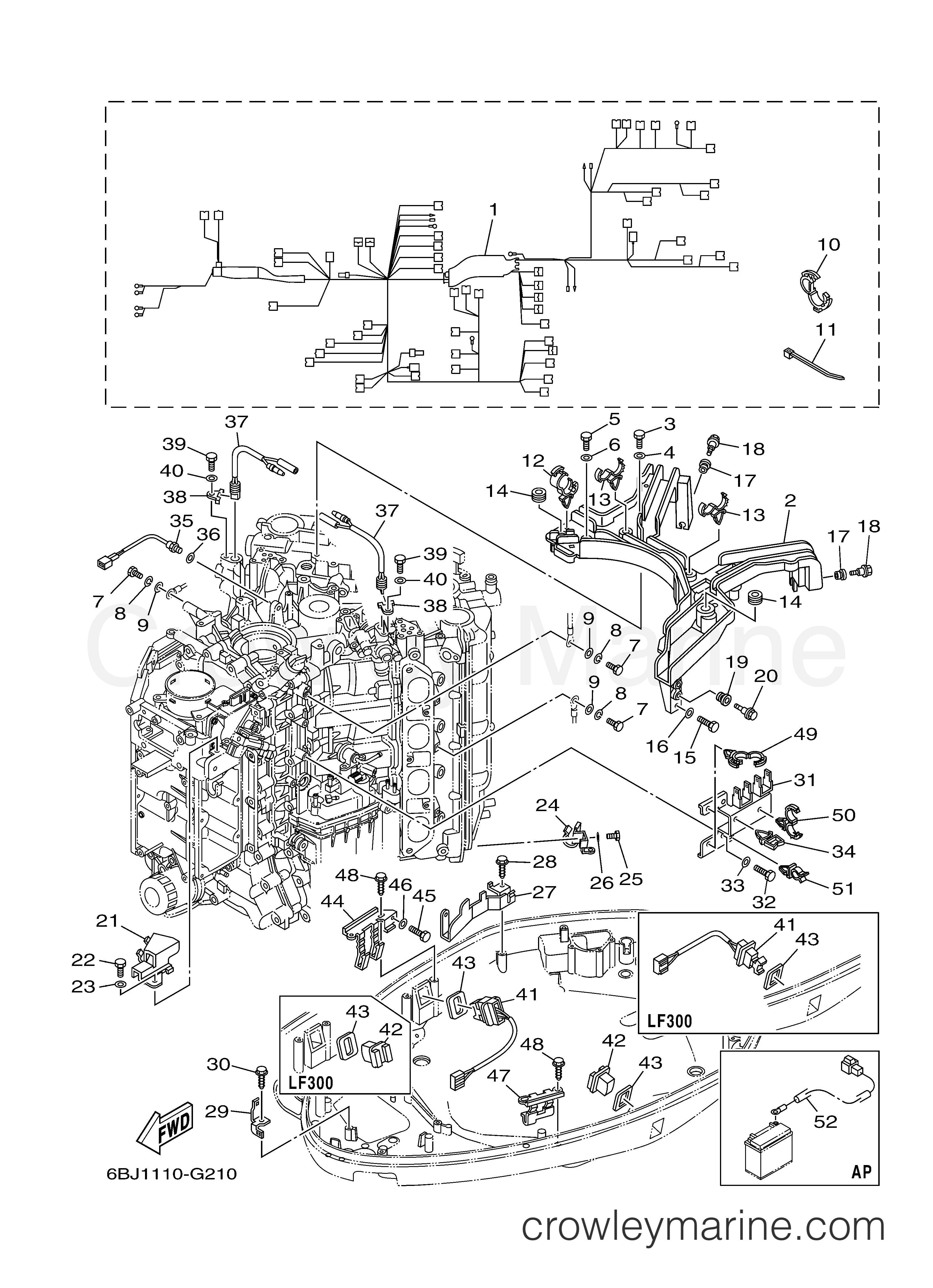 Yamaha Motors F300TXR - ELECTRICAL 5