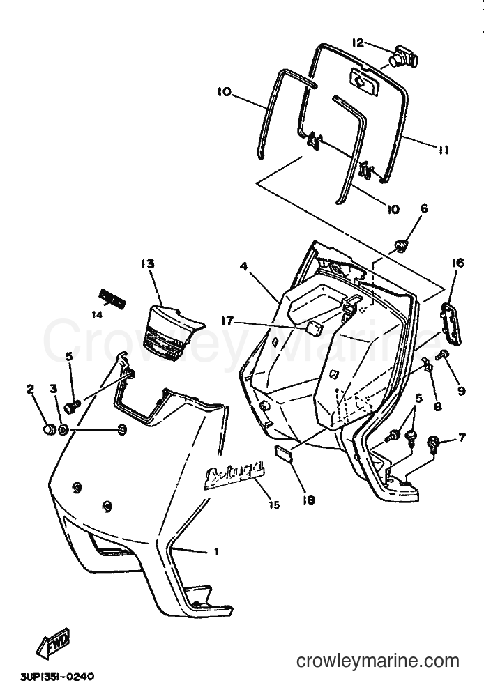 1992 Scooter CH80 - CH80 (3WX2) [999] - LEG SHIELD