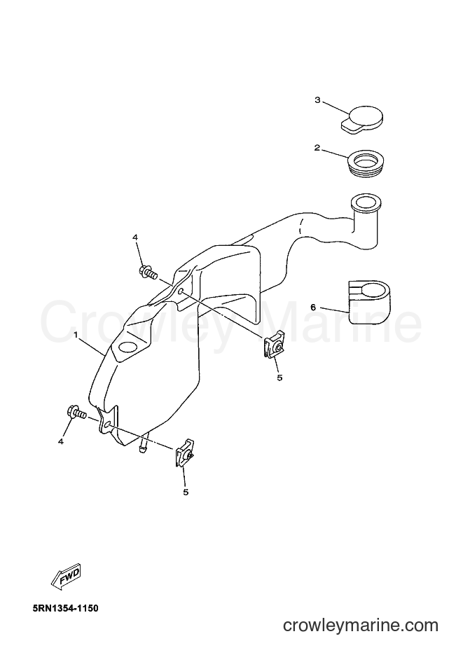 2004 Scooter YN50 - YN50 (5RNY) [010] - OIL TANK