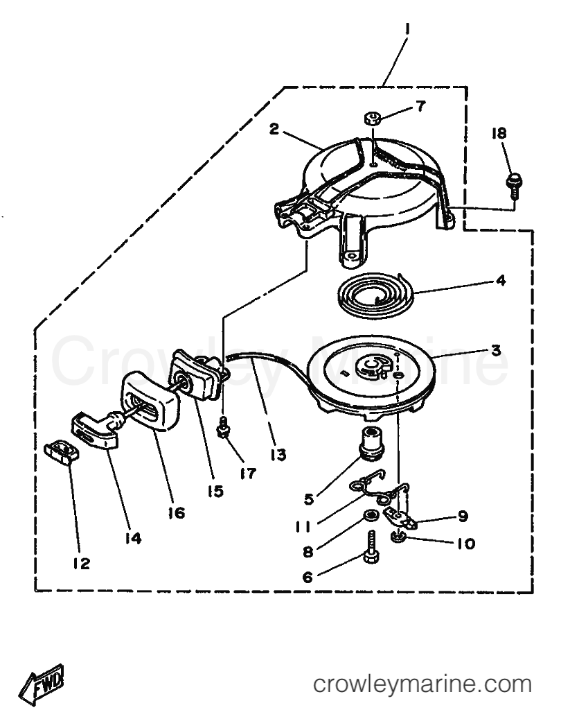 Yamaha Motors 5CS (6E4) [999] - STARTER