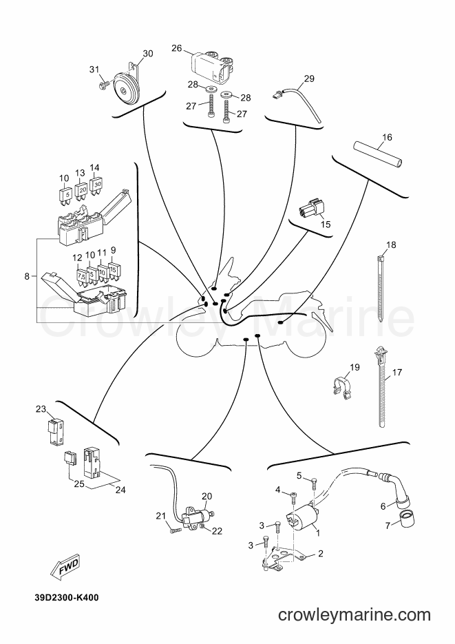 Yamaha Motors YP125RA (39DE) [010] - ELECTRICAL 2