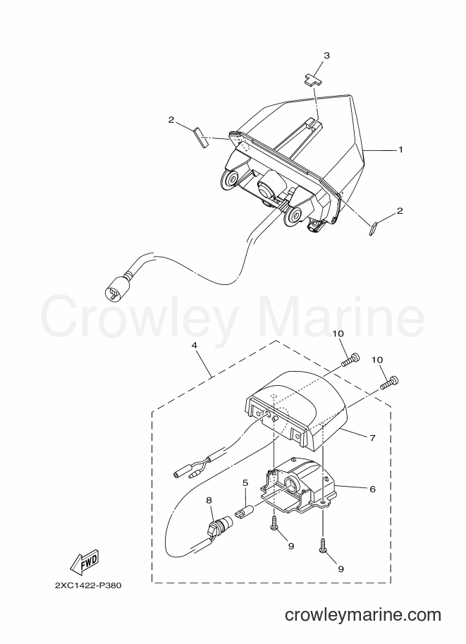Yamaha Motors AT125FC (2XC6) [010] - TAILLIGHT