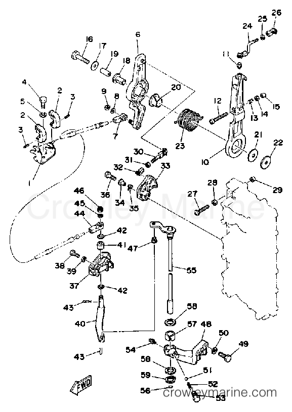 Yamaha Motors PROV150LG - CONTROL ENGINE