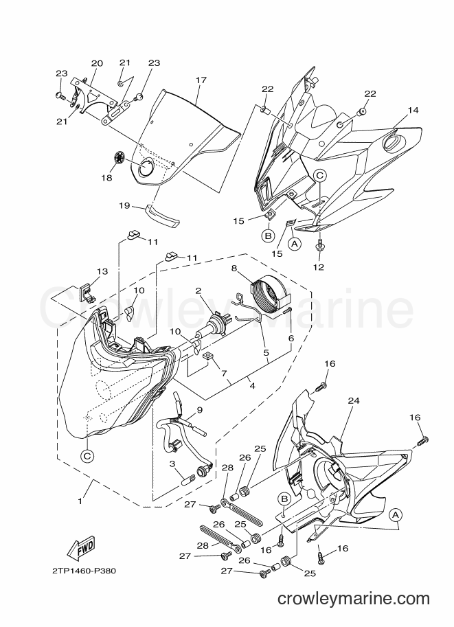 2016 Street Bike FZ150 - FZ150 (2TP4) [010] - HEADLIGHT