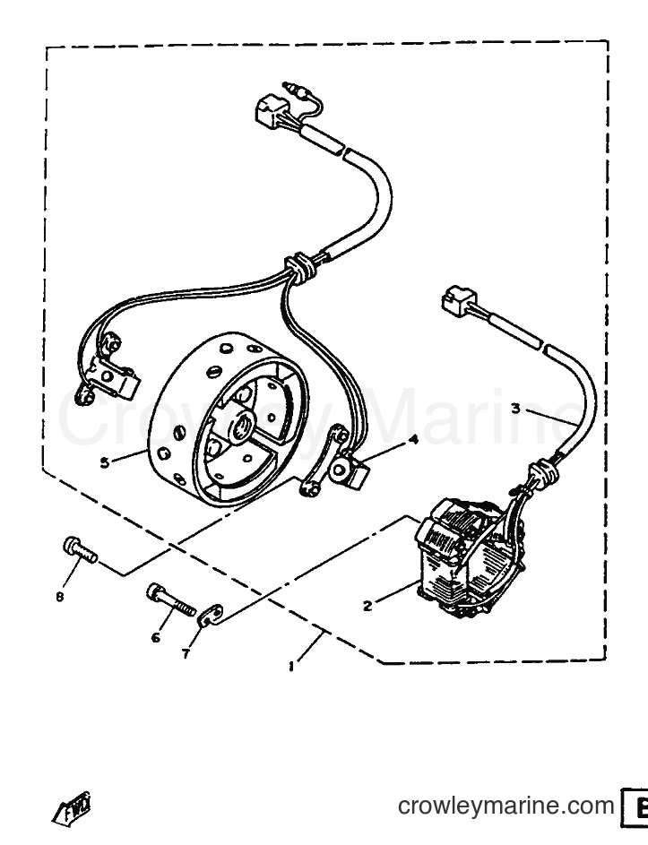 Yamaha Motors SR125 (2JW) [999] - GENERATOR