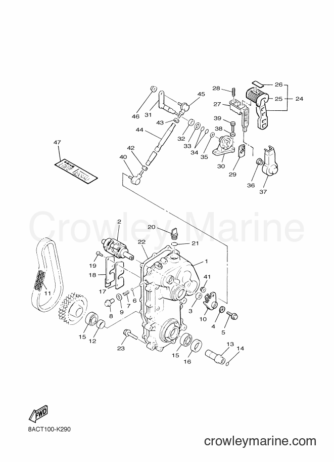 2011 Snowmobile VK540E - VK540E (8ACT) [010] - TRACK DRIVE 3