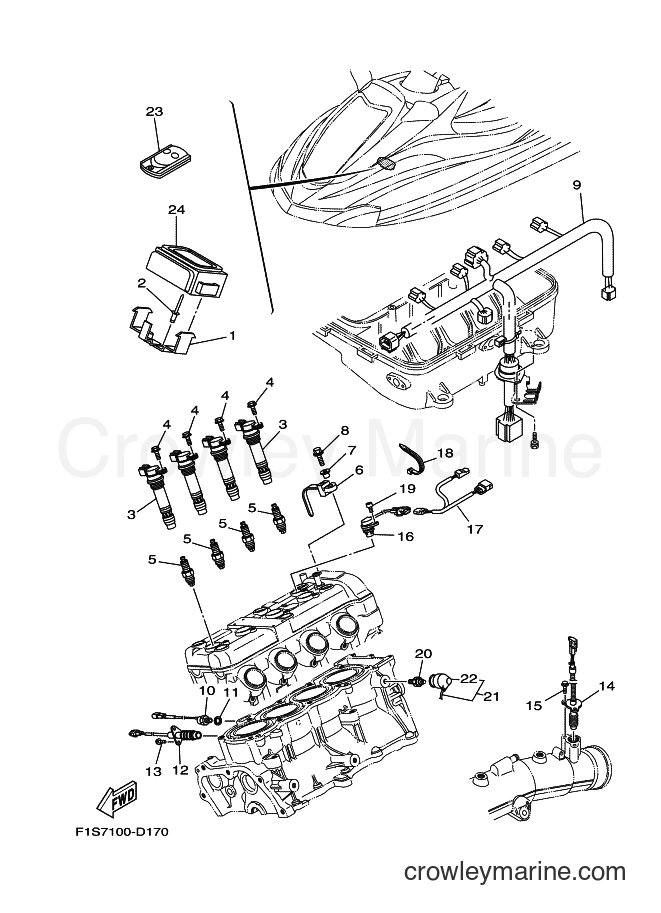 Yamaha Motors FX1100B-E (F1X7) [020] - ELECTRICAL 2