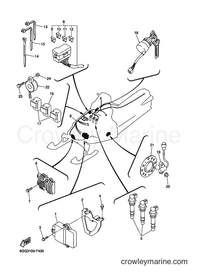 Yamaha Motors RS10VT (8ETH) [020] - ELECTRICAL 1