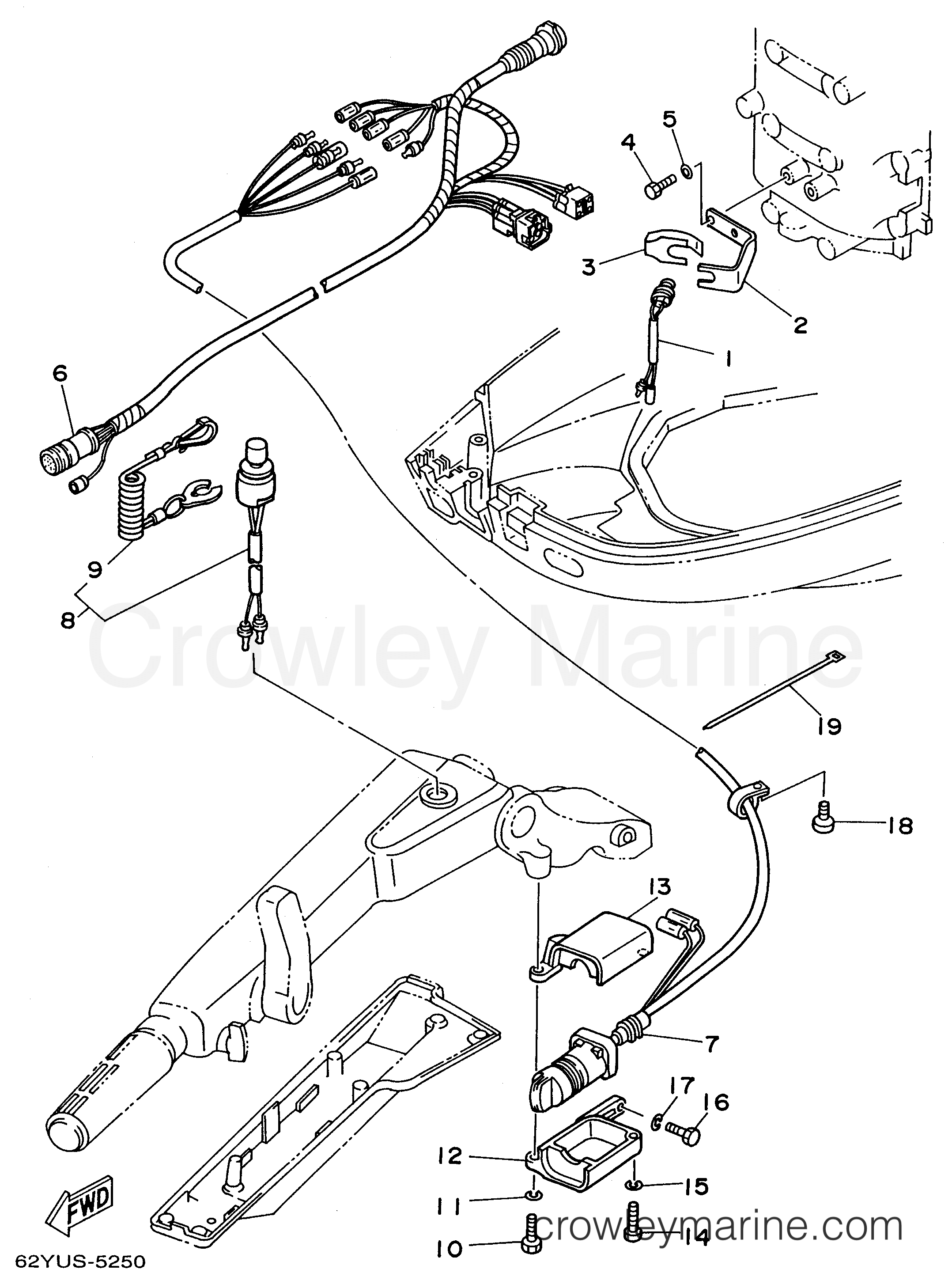 Yamaha Motors T50TLRU - ELECTRICAL 3 (TH)