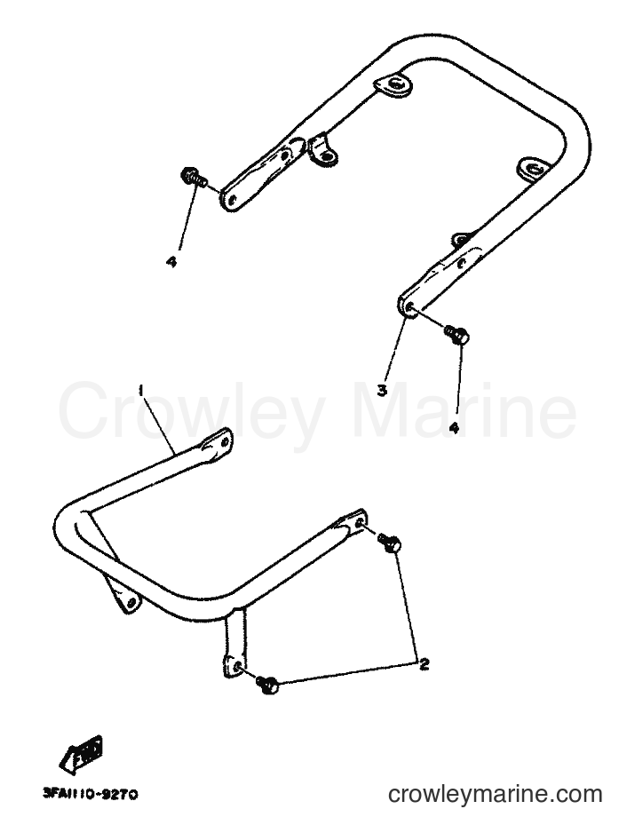 Yamaha Motors YFA1 (3FA4) [010] - GUARD