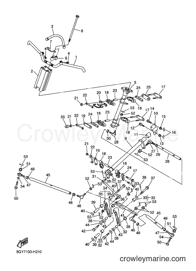 Yamaha Motors RX10MS (8GY8) [010] - STEERING