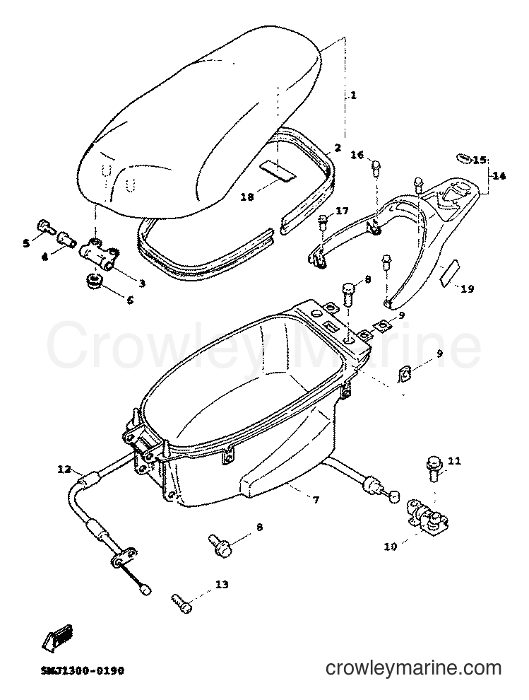 Yamaha Motors XC125A (5MJ5) [010] - SEAT