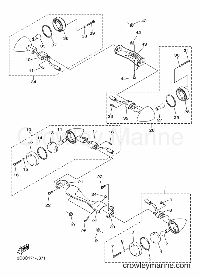 Yamaha Motors XVS1300A (3D8J) [010] - FLASHER LIGHT