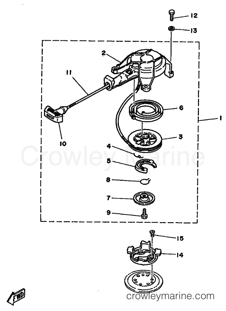 Yamaha Motors 2B (6A1) [999] - STARTER