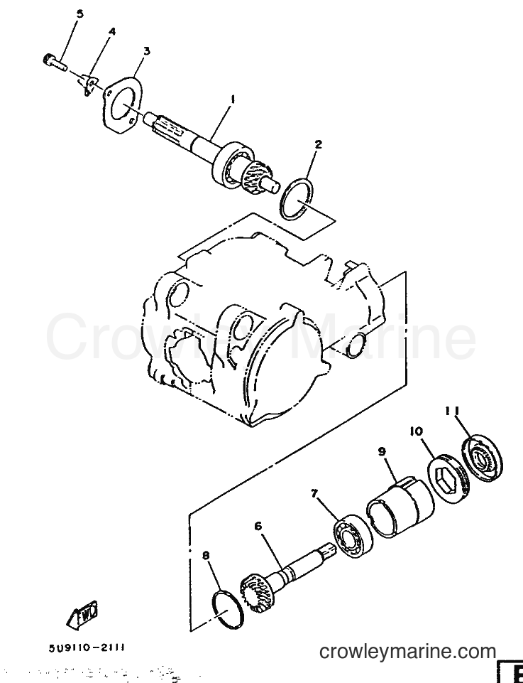 1992 Scooter MA50M - MA50M (2FV) [999] - TRANSMISSION