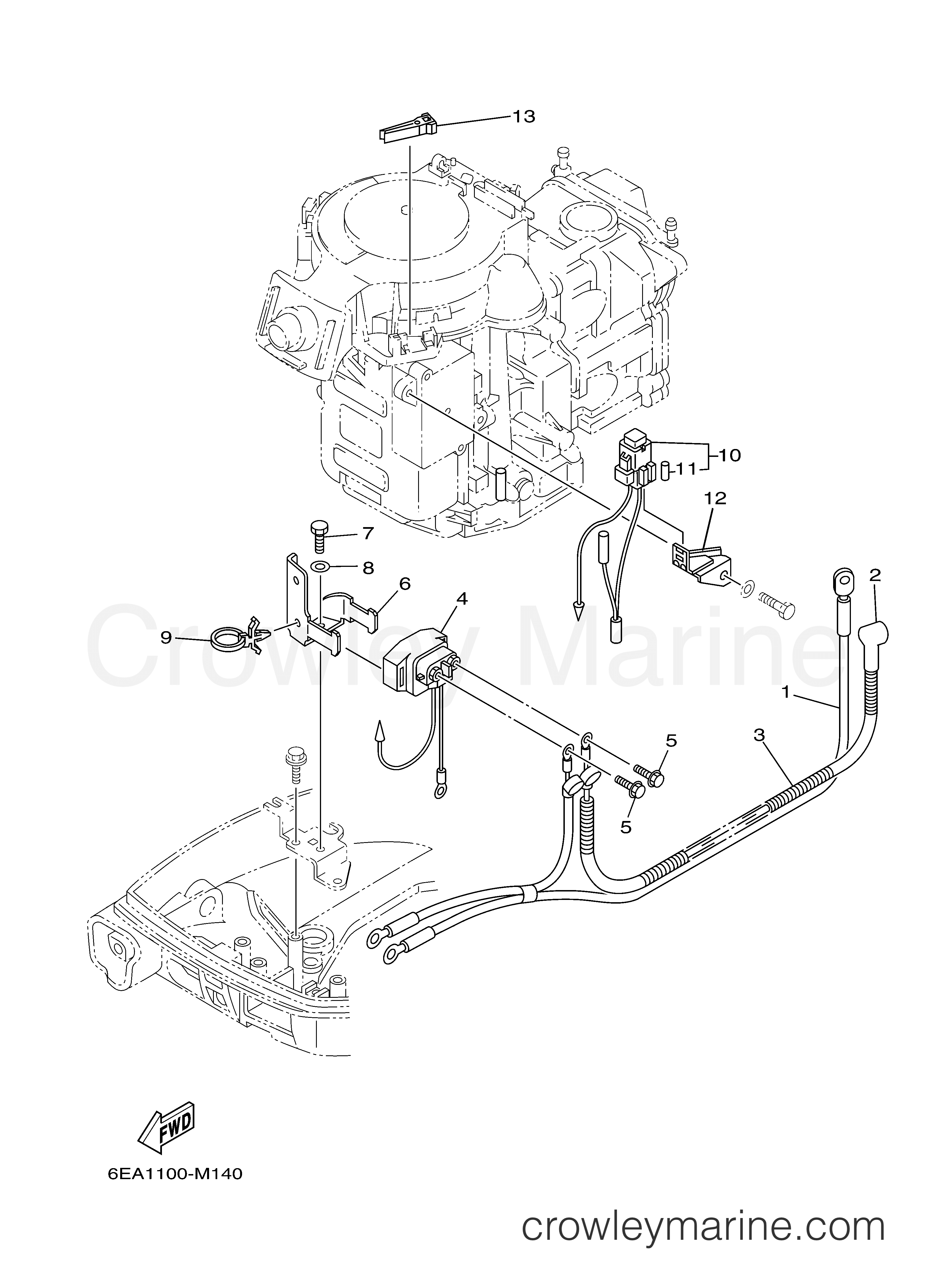 Yamaha Motors T9.9XEHB - ELECTRICAL 2