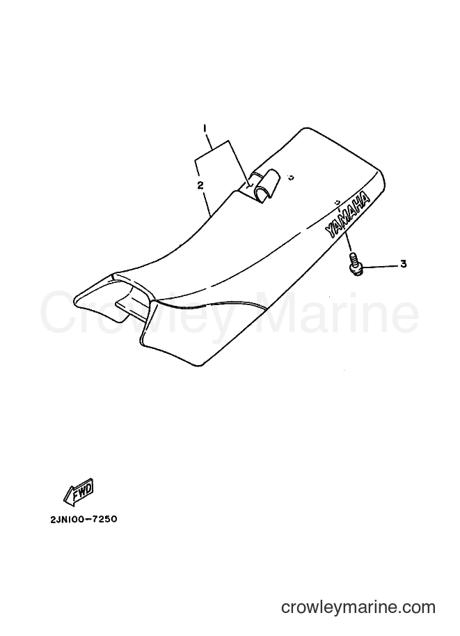 Yamaha Motors BW350 (2JN0) [010] - SEAT