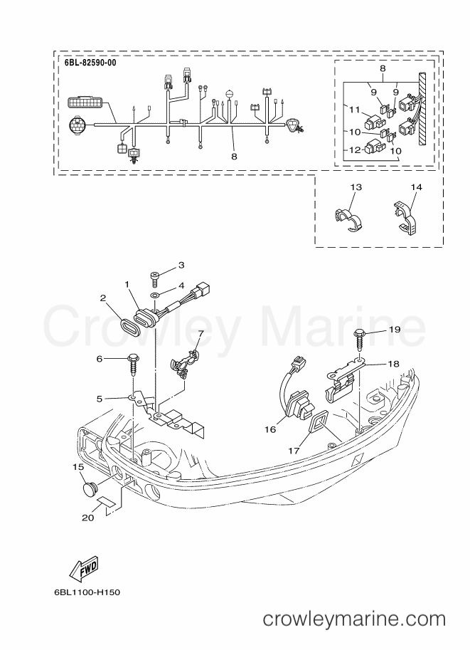 Yamaha Motors FT25FETL (6BL4) [040] - ELECTRICAL 5