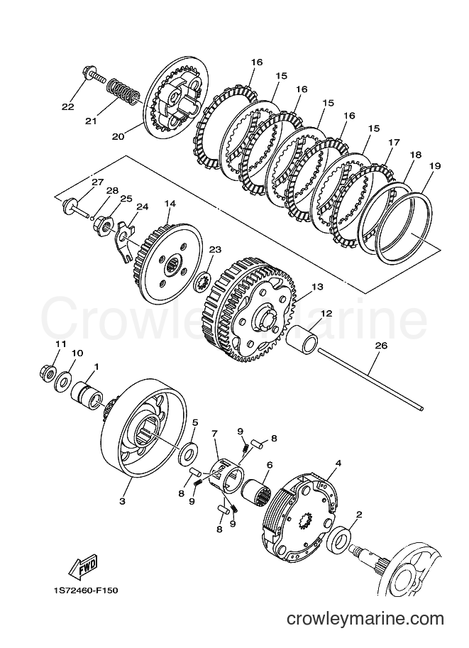 2009 Scooter T135SEC - T135SEC (1S76) [010] - CLUTCH