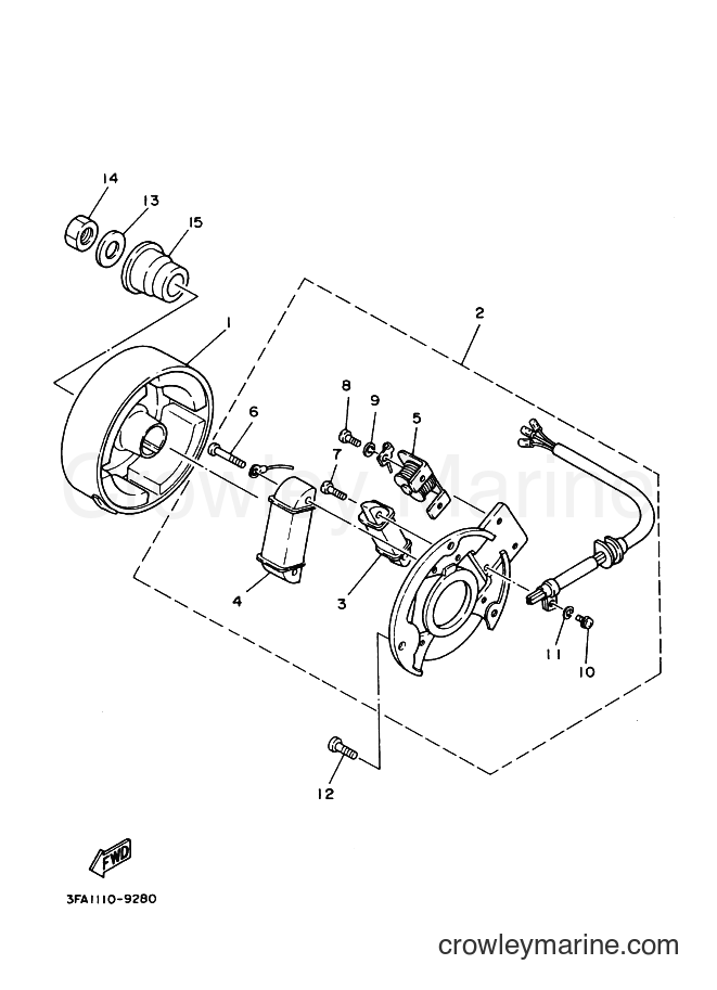 Yamaha Motors YFA-1 (3FAF) [999] - GENERATOR