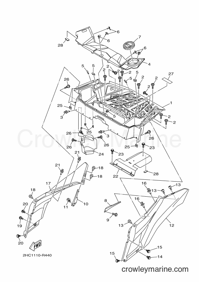 Yamaha Motors YXZ1000ES (2HCF) [010] - CARRIER