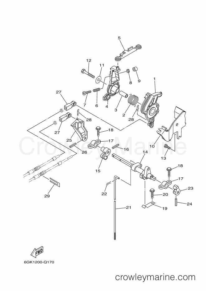 Yamaha Motors E40XMHS (6GK1) [110] - CONTROL
