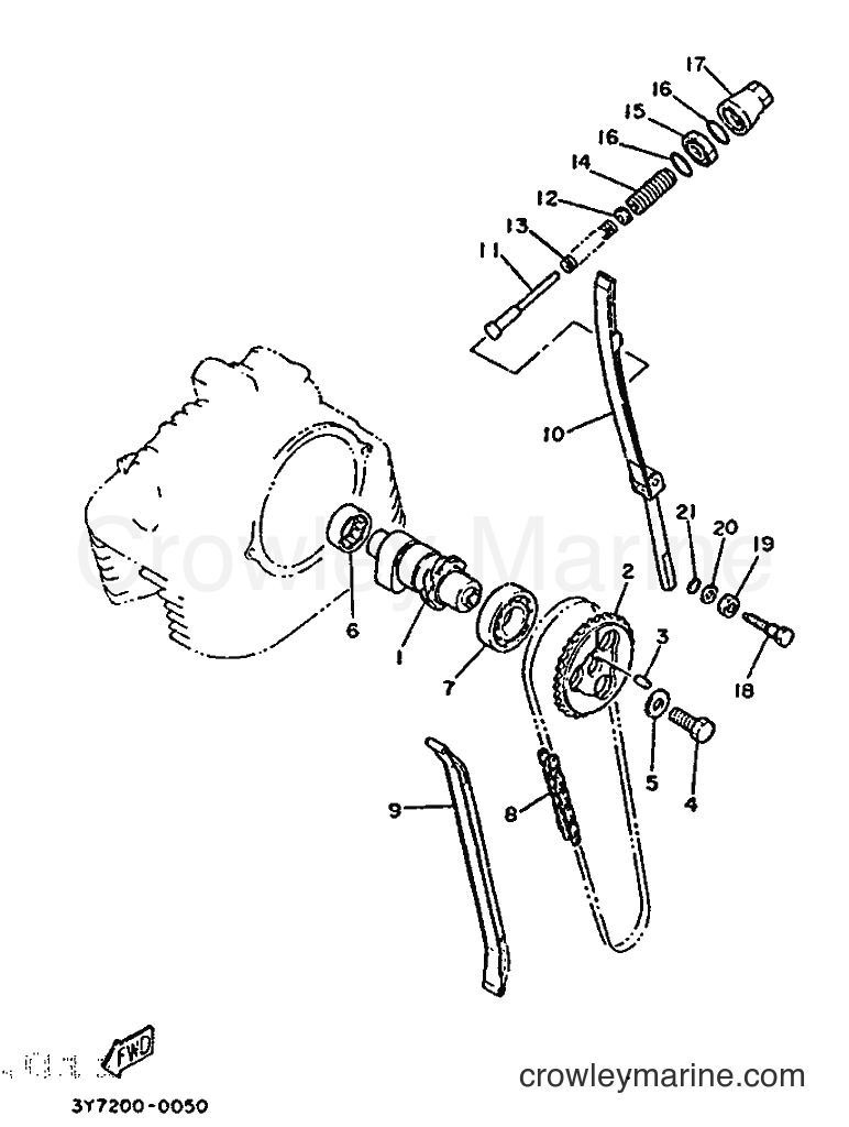 Yamaha Motors SR250SP (3TH2) [999] - CAMSHAFT & CHAIN