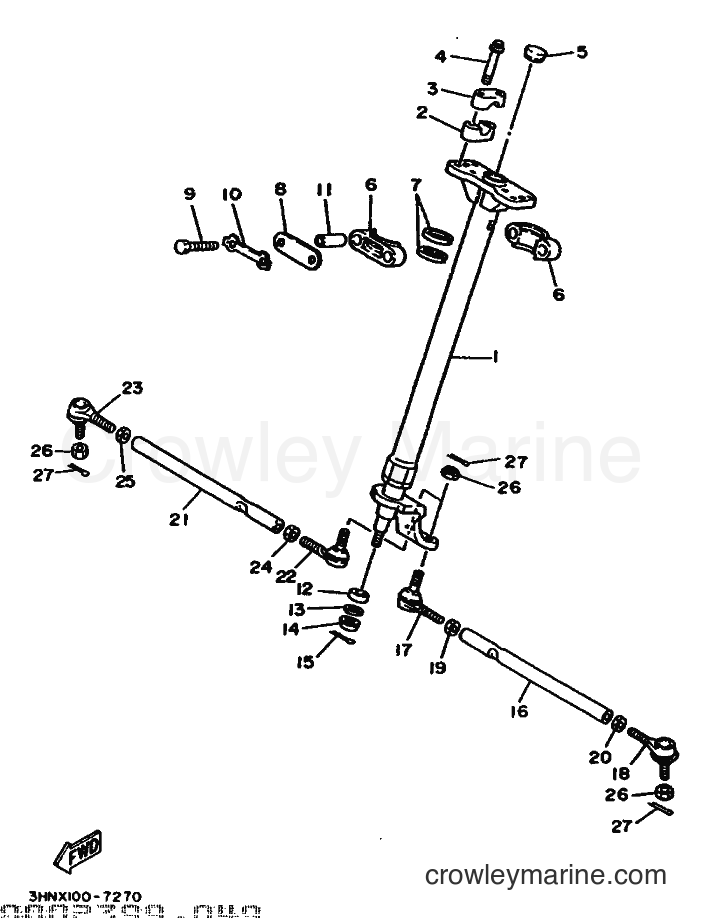 1997 ATV YFM350FWSP - YFM350FWSP (3HNV) [010] - STEERING