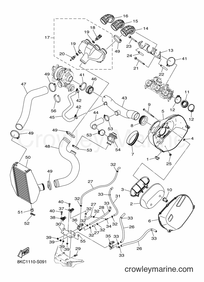 Yamaha Motors SRS10LD (8MB1) [010] - INTAKE