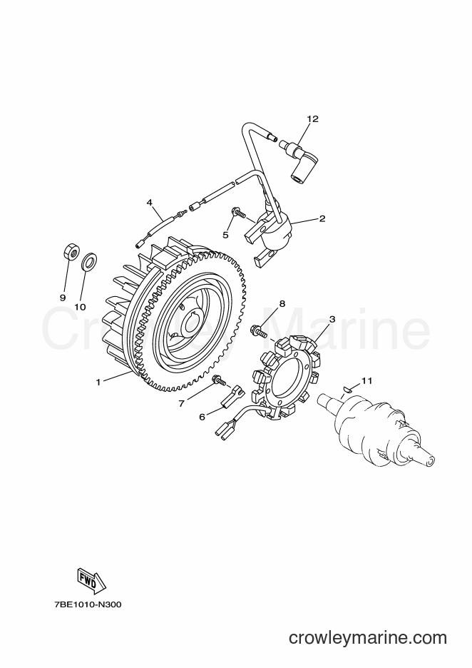 Yamaha Motors YT1390EXR (7BF4) [010] - GENERATOR