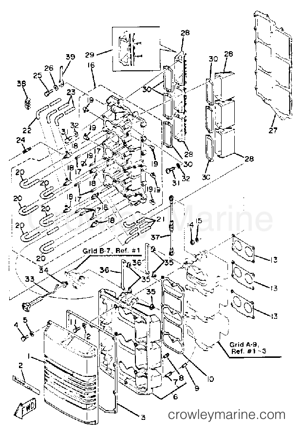 Yamaha Motors 175ETXK - INTAKE