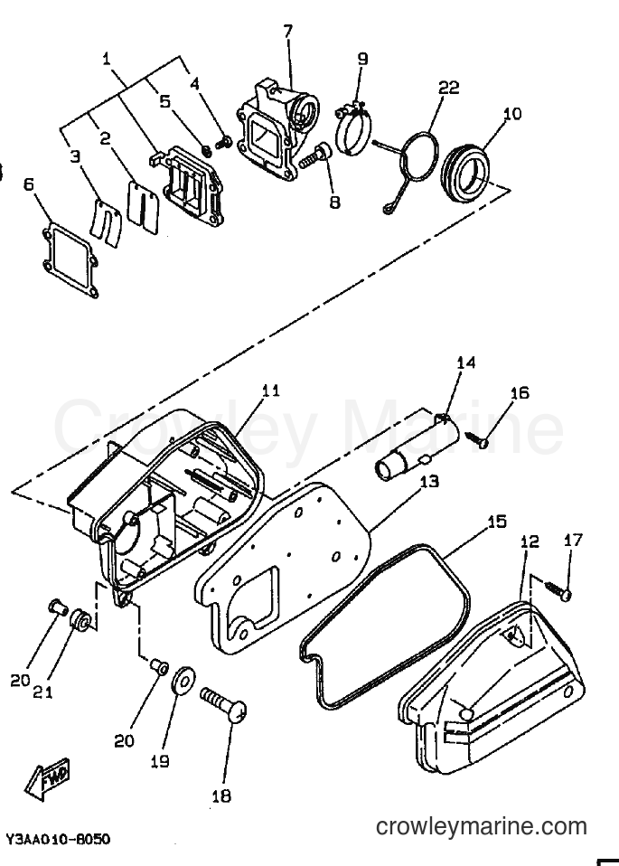 Yamaha Motors CW50 (3ES2) [010] - INTAKE