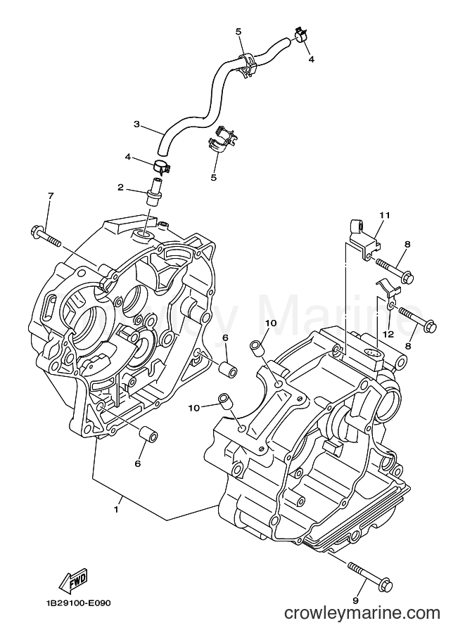 2017 Dirt Bike TT-R125LWE - TT-R125LWE (2PTB) [010] - CRANKCASE