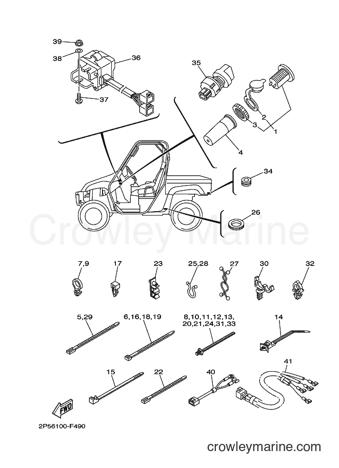 Yamaha Motors YXR450F (2P5E) [010] - ELECTRICAL 2