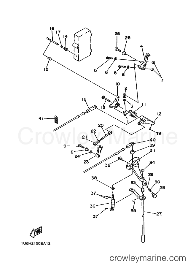 Yamaha Motors 60F (6H2) [050] - CONTROL