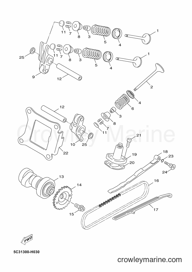 Yamaha Motors YN50F (5C35) [060] - VALVE