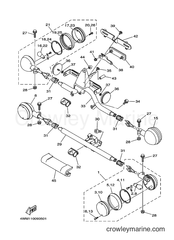 2000 Cruiser XV1600AL - XV1600AL (5MB3) [010] - FLASHER LIGHT
