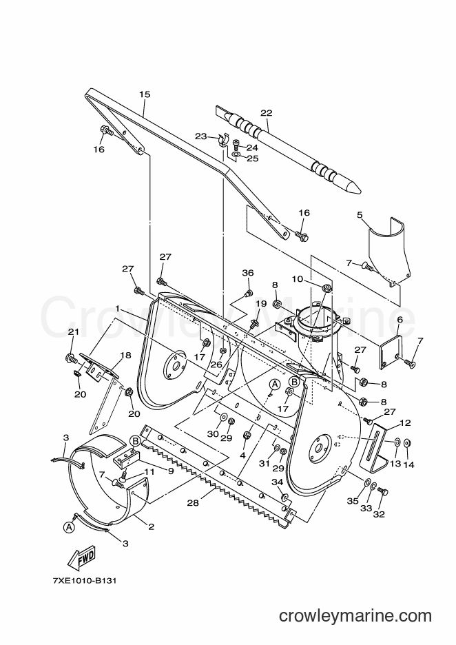 Yamaha Motors YS1070 (7XE3) [010] - AUGA CASE