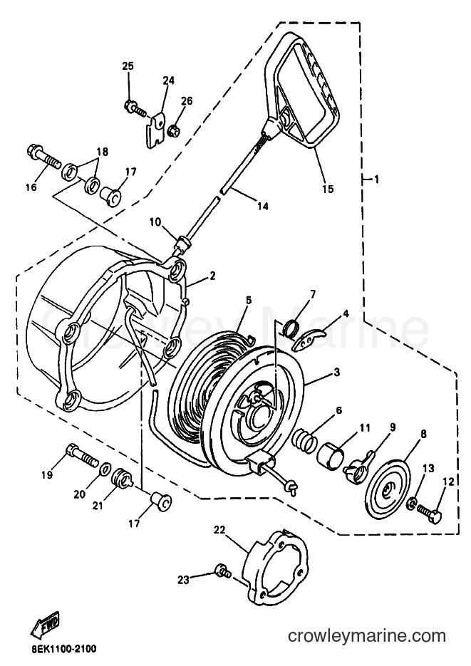 Yamaha Motors SXV70ER (8FB1) [030] - STARTER