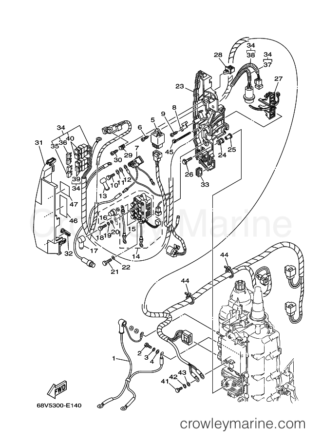 Yamaha Motors FL115AETX (68W5) [030] - ELECTRICAL 2